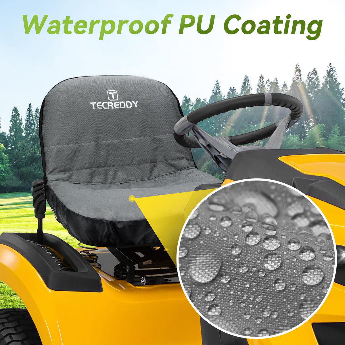 Tecreddy anti-slip design keeps you secure on uneven terrain.