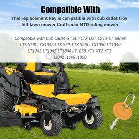 Tecreddy backup keys kit ready for on-demand mowing.
