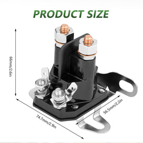 Copper winding improves electrical efficiency and longevity in the solenoid.