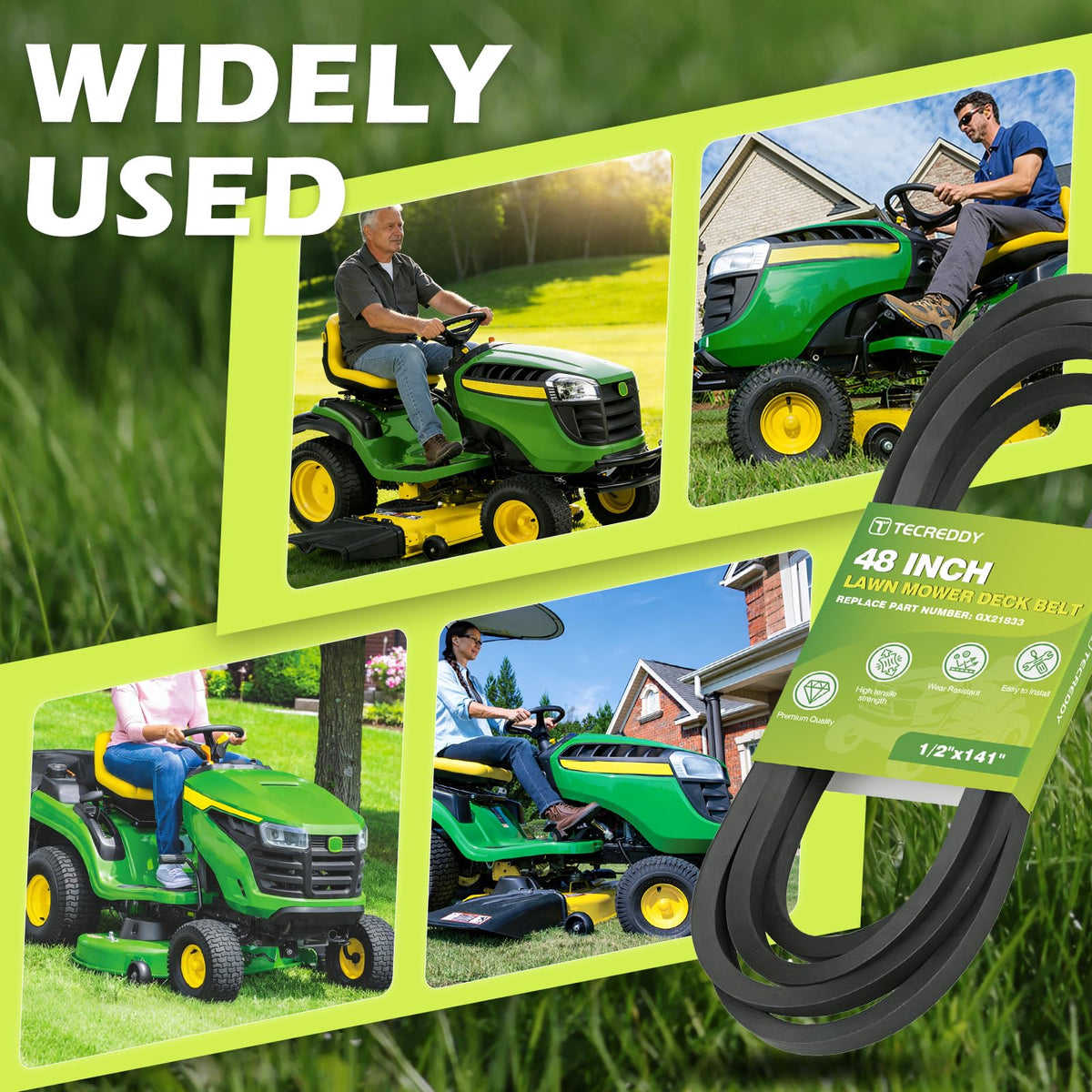 Tecreddy precise dimensions ensure OEM-fit with length 141.709 inches.