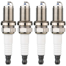 Tecreddy RC12YC spark plug closeup with precision electrode for reliable ignition