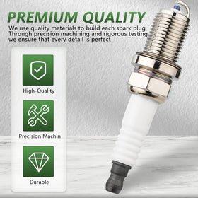 Tecreddy RC12YC spark plug in box with four-pack ready for maintenance