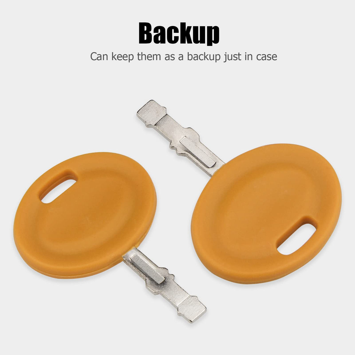 Tecreddy 2-pack replacement keys with backup options.