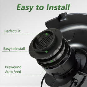 Tecreddy SB00L00 2-pack provides backup spools for busy lawns.