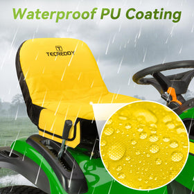 Tecreddy anti-slip cushioned seat cover prevents movement on uneven terrain.