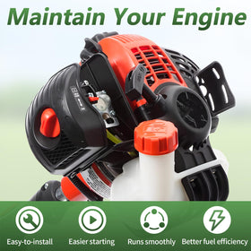Tecreddy tune-up kit fuel line for SRM trimmers, promotes steady fuel flow.