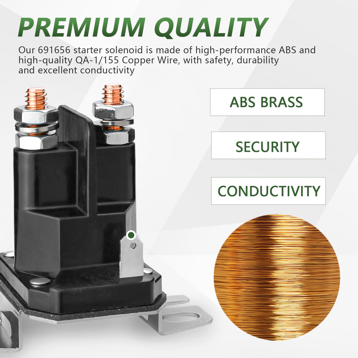 Tecreddy solenoid in rugged ABS housing for outdoor durability