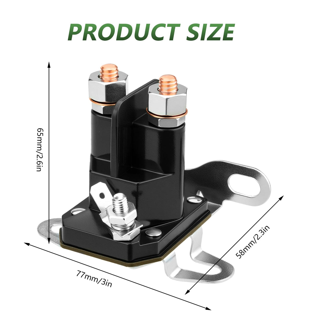 Tecreddy starter solenoid installation compatibility with Bad Boy mowers