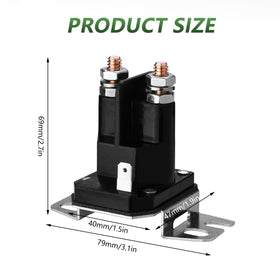 Tecreddy starter solenoid package includes one solenoid