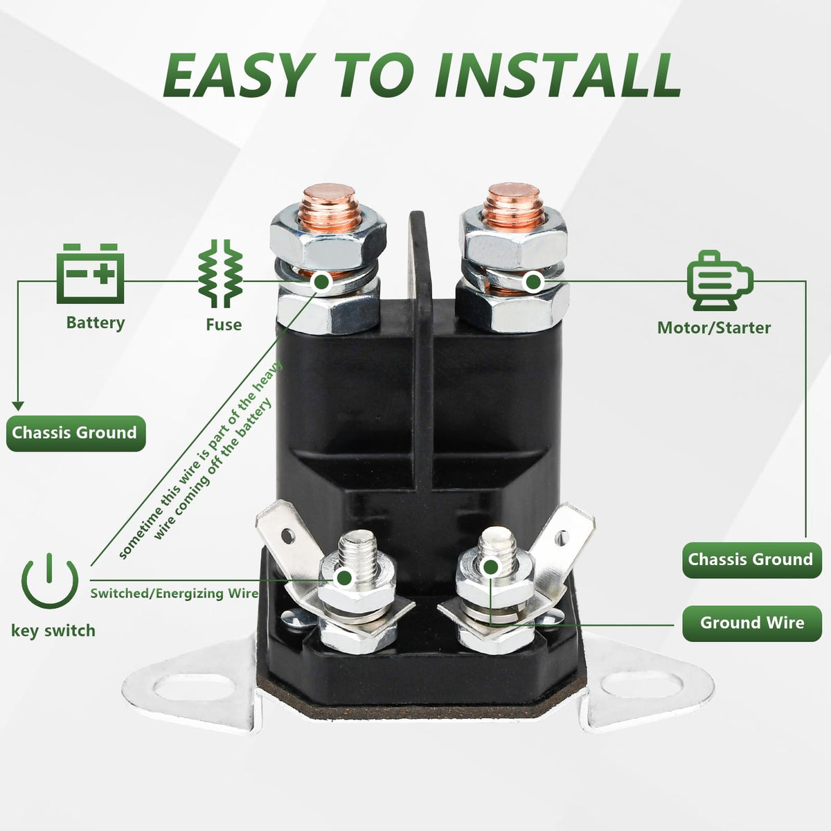 Tecreddy Toro TimeCutter compatibility solenoid demonstrates broad mower compatibility.
