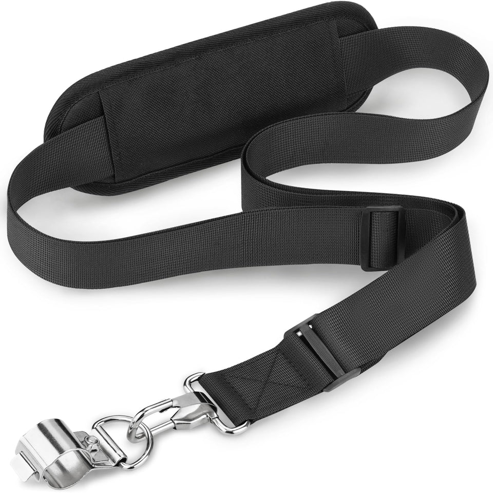 Tecreddy weed eater shoulder strap universal fit compatible with many trimmers.