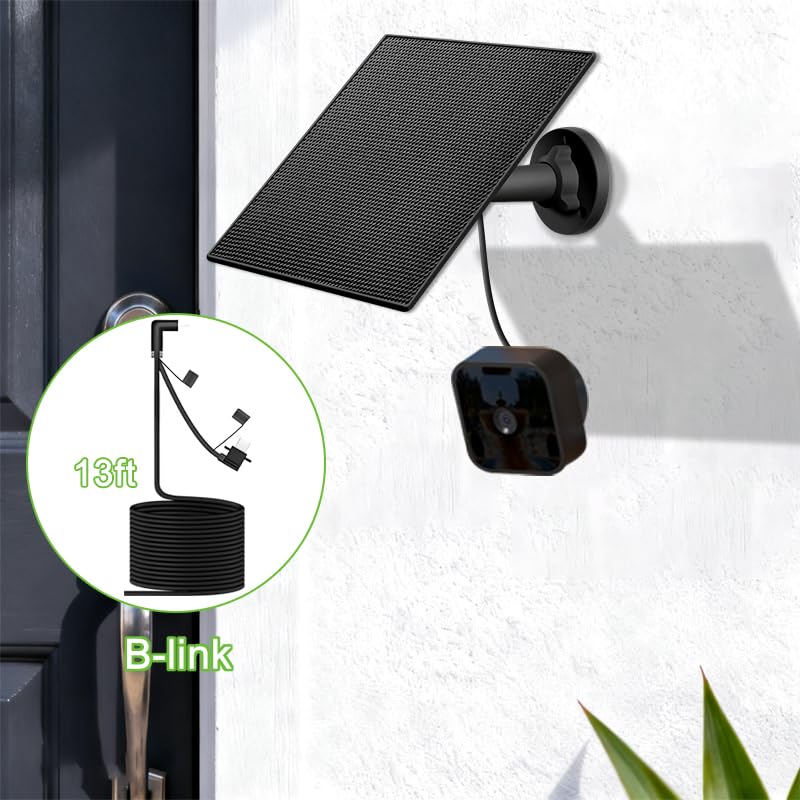 Teczckc B-Link solar panel IP66 rating for rugged outdoor use.
