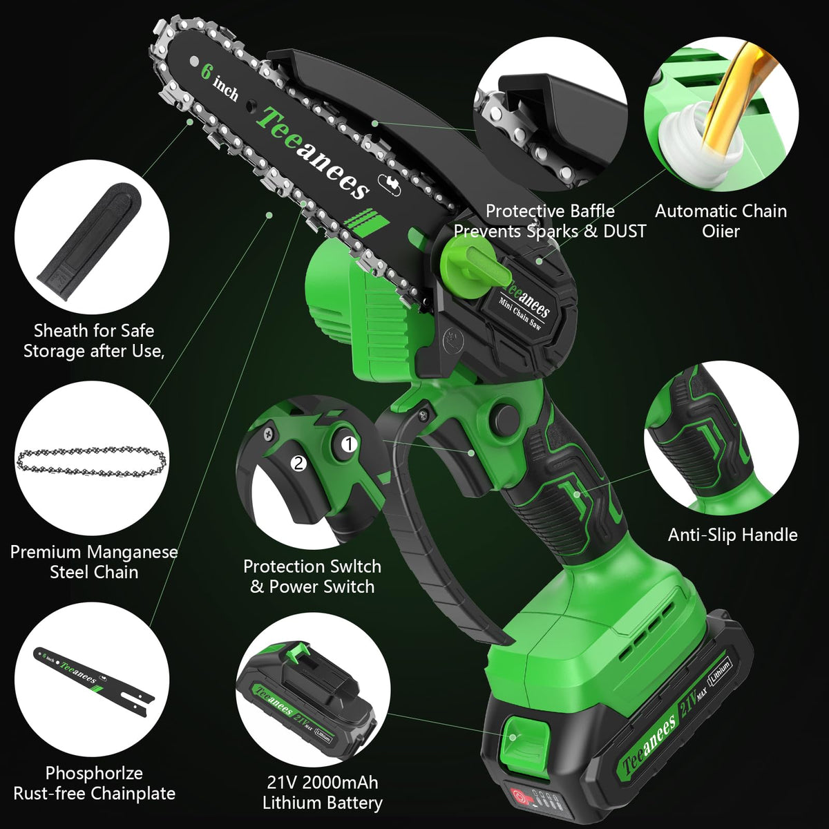 TEEANEES dual guide plates boost durability and accuracy