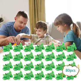 Teenzee crocodile figurines ideal for office desk decor and tactile play