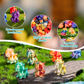 Teenzee fairy garden decor brings playful charm to micro landscapes.