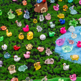 Teenzee varied animal collection suitable for crafts and decorations