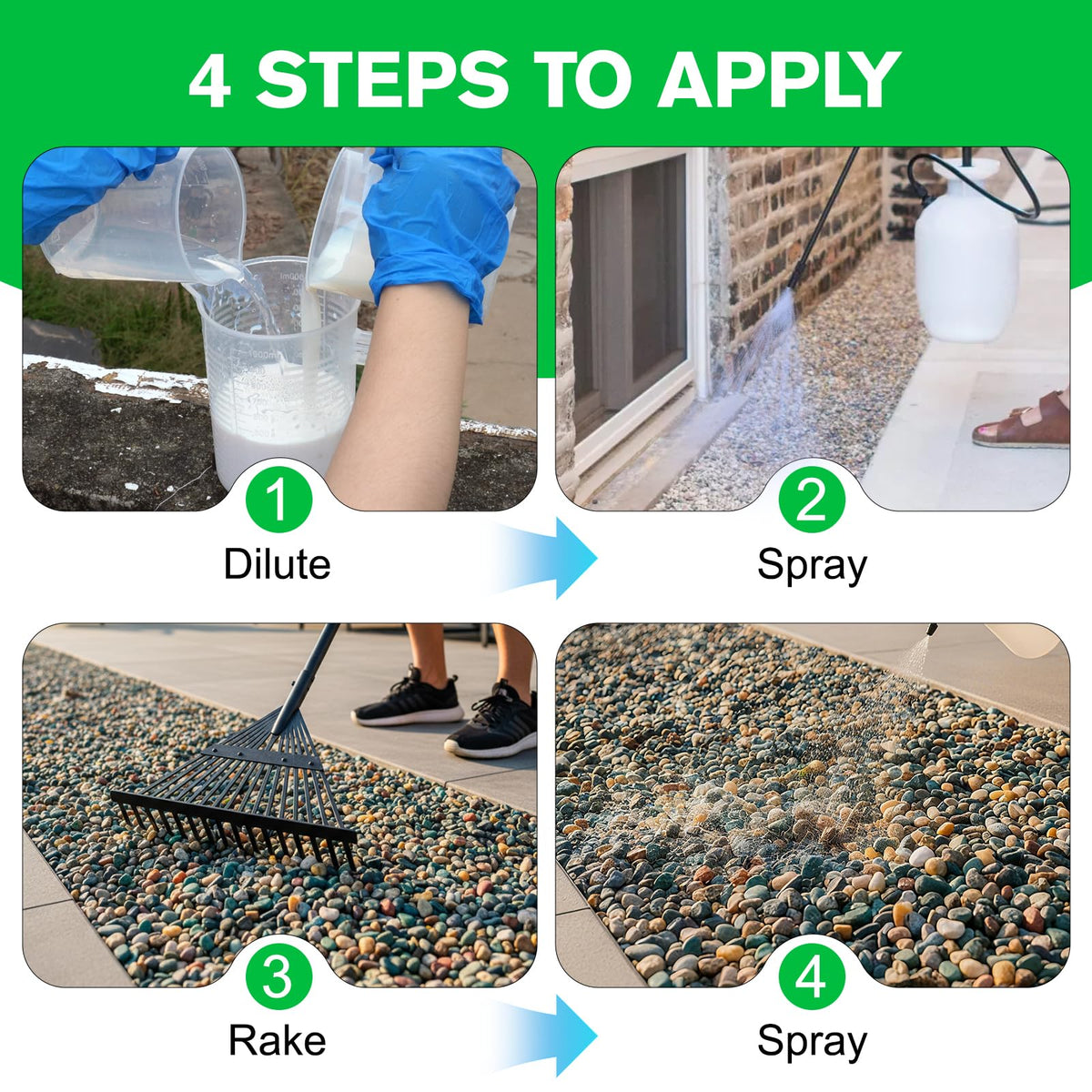 Teexpert permeable bond allowing natural water drainage in garden bed.
