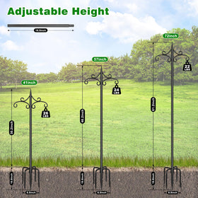Tegarbed 72-inch adjustable pole elevates items for better visibility.