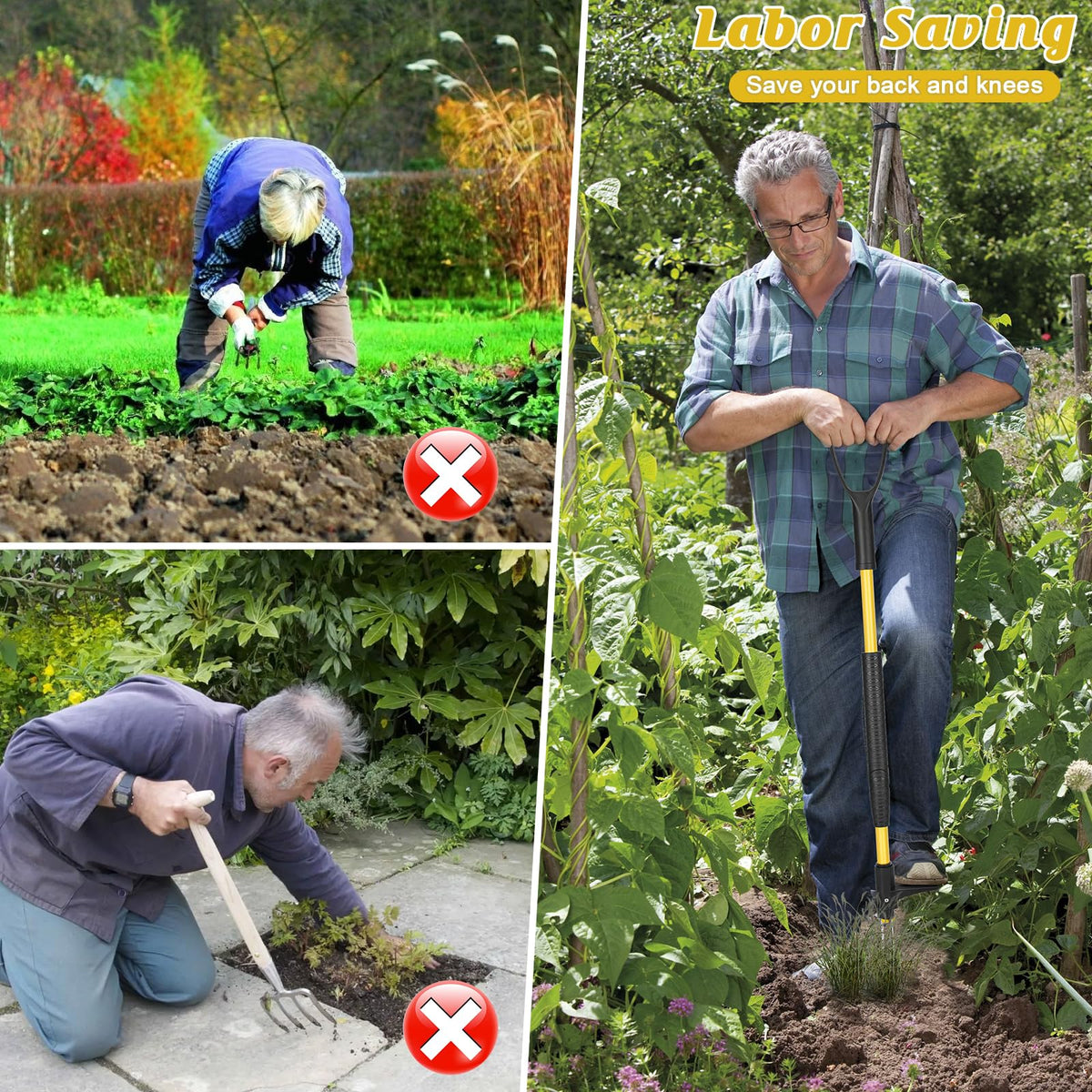 Tegarbed durable pedal and joint construction withstands regular garden use