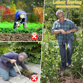 Tegarbed durable pedal and joint construction withstands regular garden use