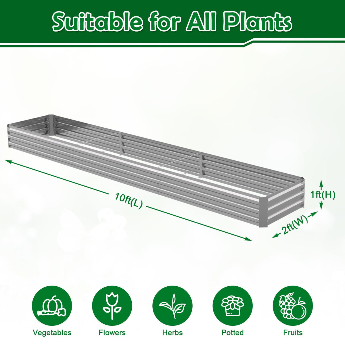 Tegarbed easy-assembly kit demonstrated for quick patio garden setup.