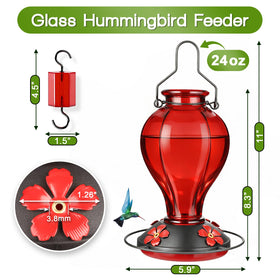 Tegarbed feeder with 360° perch invites birds to land from every angle.
