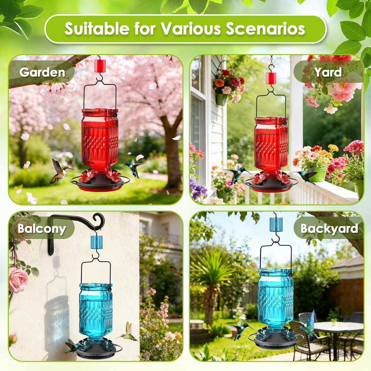 Tegarbed outdoor gift idea for bird lovers, combining beauty and practicality.
