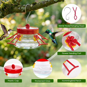 Tegarbed silicone flower feeding ports close-up attract natural blooms.