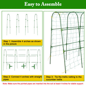 Tegarbed tool-free assembly enables quick setup and easy storage