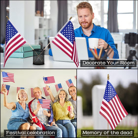 Tegeme polyester flags in bright colors for outdoor use.