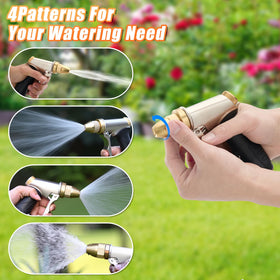 Teirdth leak-proof seal with standard 3/4-inch connection prevents leaks.