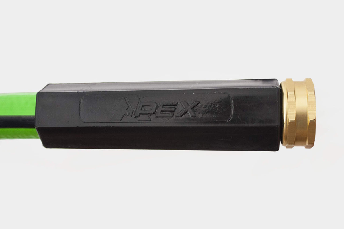 Teknor Apex kink control plus hose offers easy handling during watering tasks.