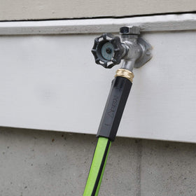 Teknor Apex kink control plus hose demonstrates flexible design for easy coiling.