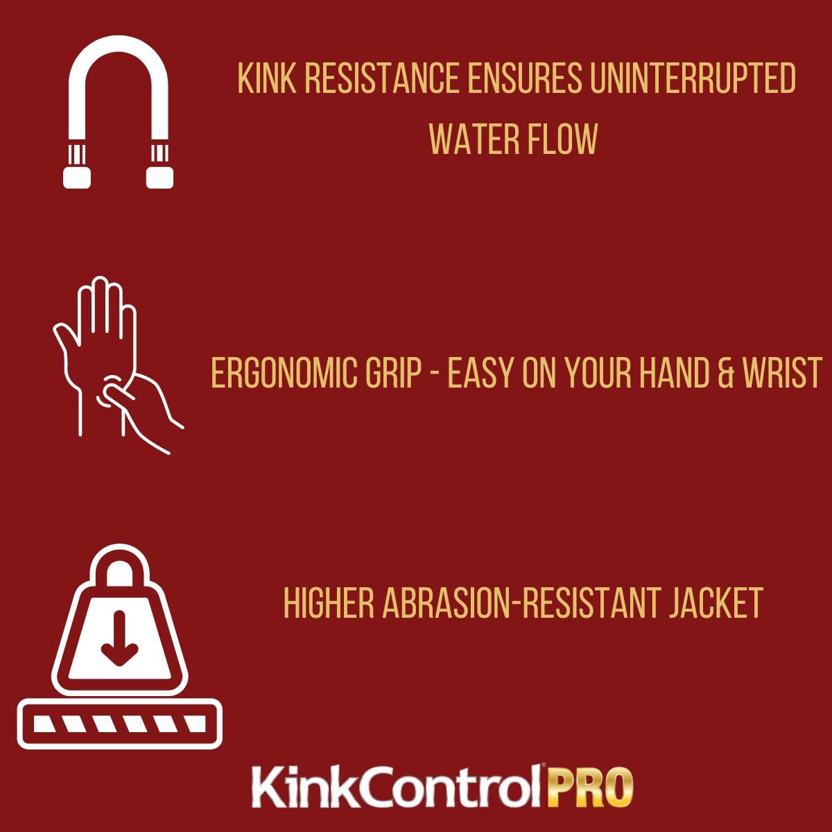 Teknor Apex Kink Control Pro 50ft hose used for car washing