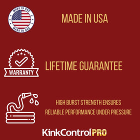 Teknor Apex Kink Control Pro 50ft hose in garden watering scene