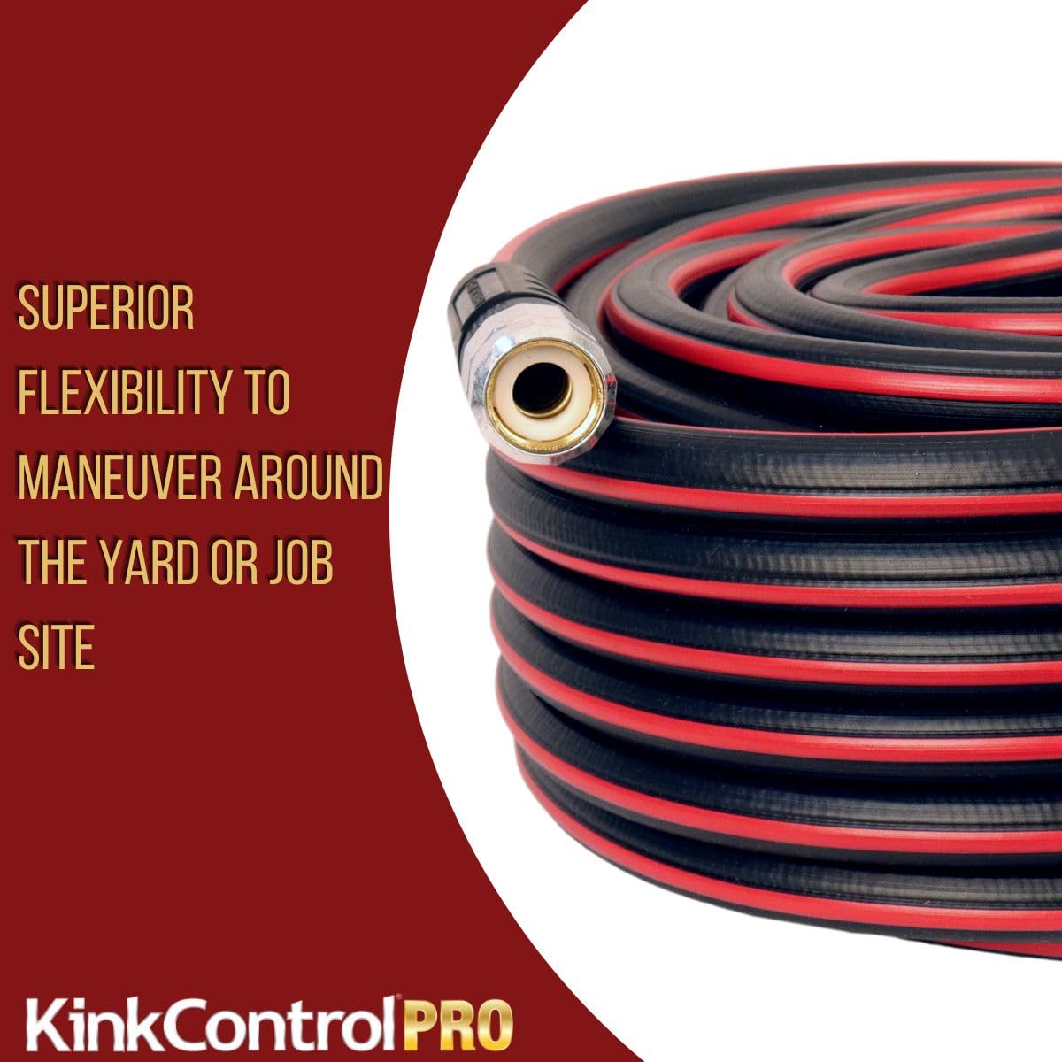 Teknor Apex Kink Control Pro 50ft hose with triple-frame technology