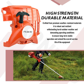 TEKONPRO Ergostart installed on a Stihl model for easy maintenance.