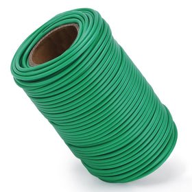 TELENT OUTDOORS 130ft green twist plant ties secure garden plants and trellises