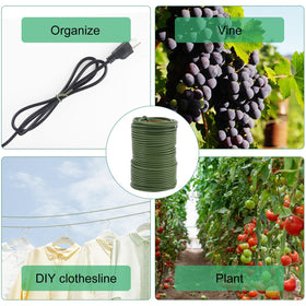 TELENT OUTDOORS dark green color blends with foliage in garden