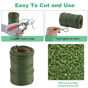 TELENT OUTDOORS easy-cut reusable ties for custom sizing