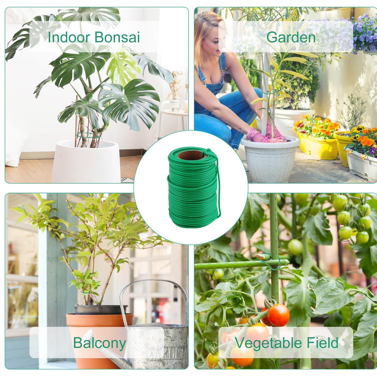 TELENT OUTDOORS durable outdoor garden tie for sturdy plant support
