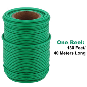 TELENT OUTDOORS soft 2.5mm wire tie demonstrates flexible garden use
