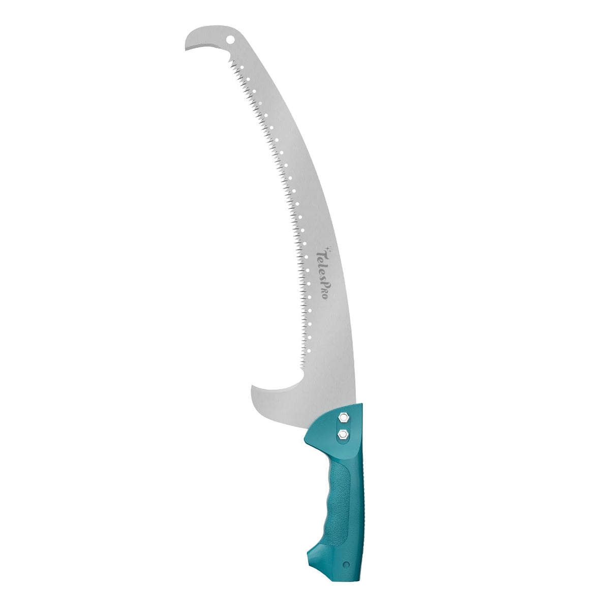TelesPro pruning saw with a 16-inch blade for smooth cuts on medium branches.