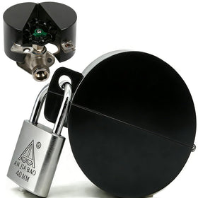 TEMEILI rugged metal construction shields faucet from weather and tampering