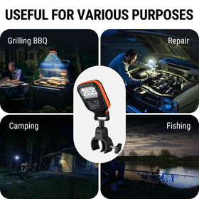 TempPro hands-free grilling light keeps your focus on the food.