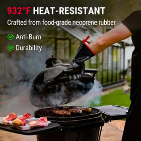 TempPro gloves feature a textured non-slip surface for a secure grip.