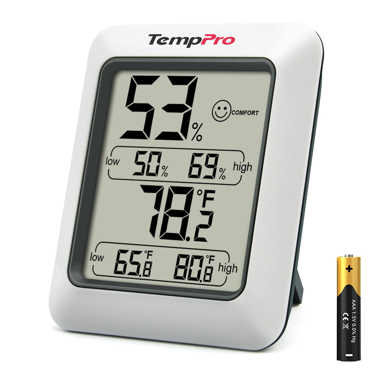 TempPro TP50 wellness indicator shows air conditions at a glance for comfortable living.