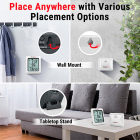 TempPro TP60-3 displays readings from three sensors simultaneously