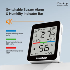 Temtop T1 battery life up to 180 days for low maintenance