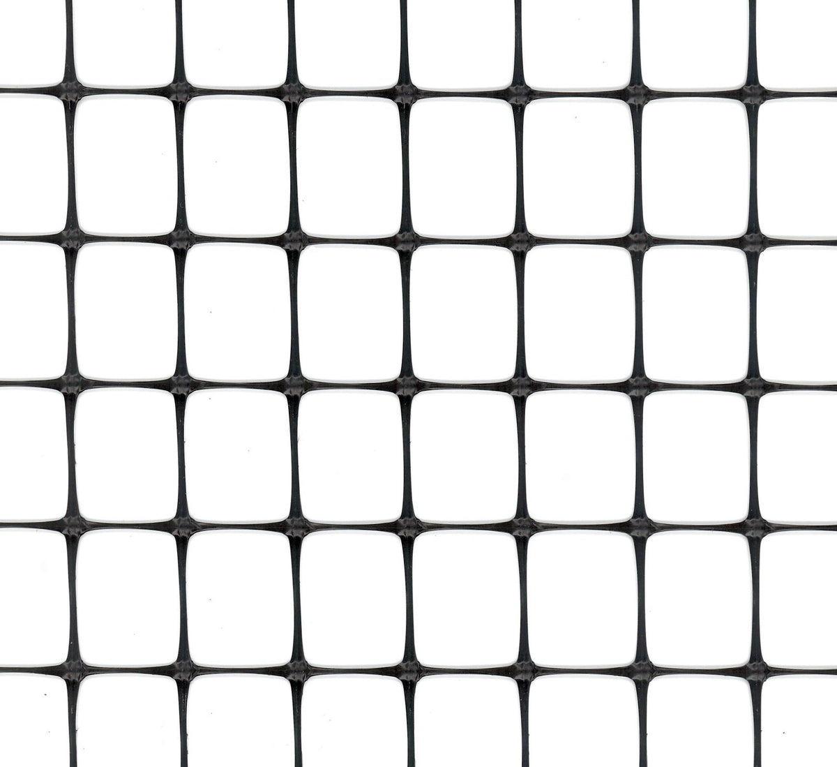 Tenax net close-up reveals 0.75 x 1 inch mesh for breathable, secure protection